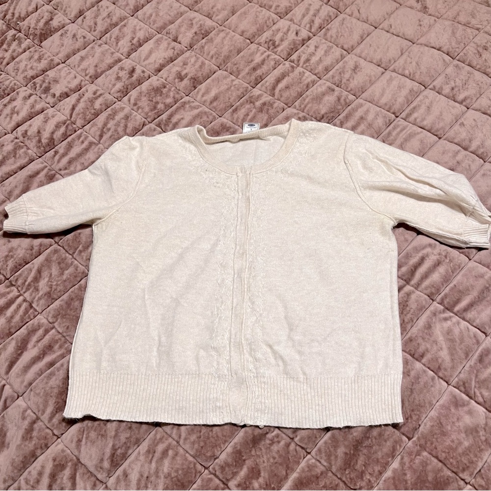 Pearl Short Sleeved Cardigan - Picture 3 of 10